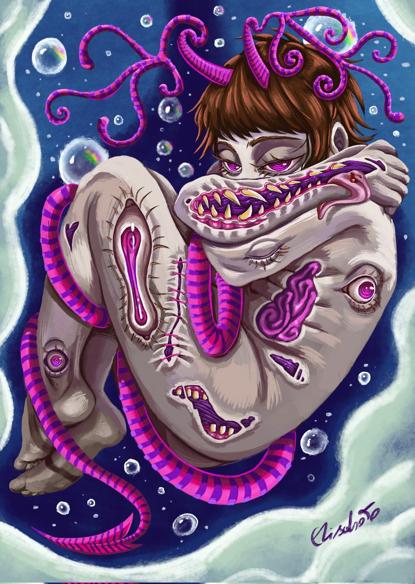 milkpuddingart's tweet photo. Hello, I will post my art here again. https://t.co/Ra75jyyEDU