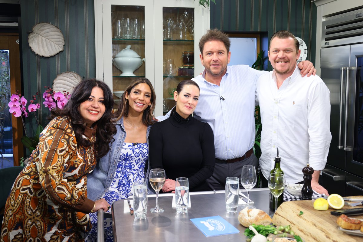 Sat_James Martin (@sat_jamesmartin) on Twitter photo Tomorrow <a href="/jamesmartinchef/">James Martin</a> is joined by <a href="/TheRealKirstyG/">KIRSTY GALLACHER</a>, <a href="/ShiviRamoutar/">Shivi Ramoutar</a>, Alex Dilling and Romy Gill! 9.30am <a href="/ITV/">ITV</a> Tomorrow <a href="/jamesmartinchef/">James Martin</a> is joined by <a href="/TheRealKirstyG/">KIRSTY GALLACHER</a>, <a href="/ShiviRamoutar/">Shivi Ramoutar</a>, Alex Dilling and Romy Gill! 9.30am <a href="/ITV/">ITV</a>