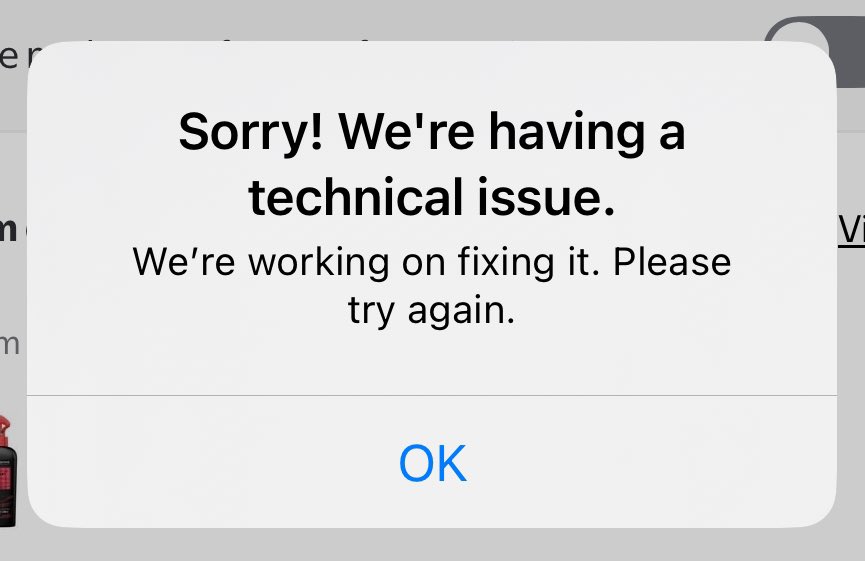sweetReaper's tweet photo. @Walmart Fix your app https://t.co/KHVYJk8jSk