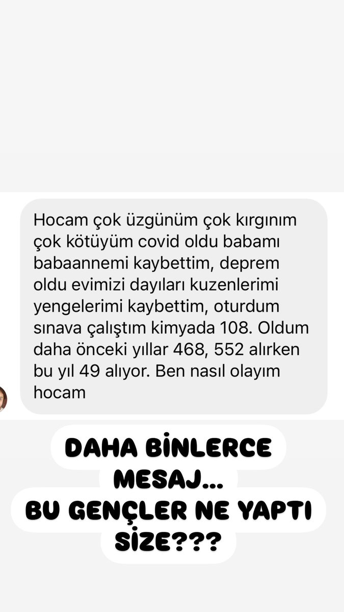 AydnYce8's tweet photo. Öğretmenlere verilen bu kontenjanlar kabul edilemez. 60.000 kişinin sınava girdiği bir bölümde 28,29,30’lu kontenjanlar verilemez. Bunu neye göre nasıl ayarladınız? Kaç bin tane ailenin hayallerini yıktınız.
#YusufTekinİstifa https://t.co/7o2FcxkCUm
