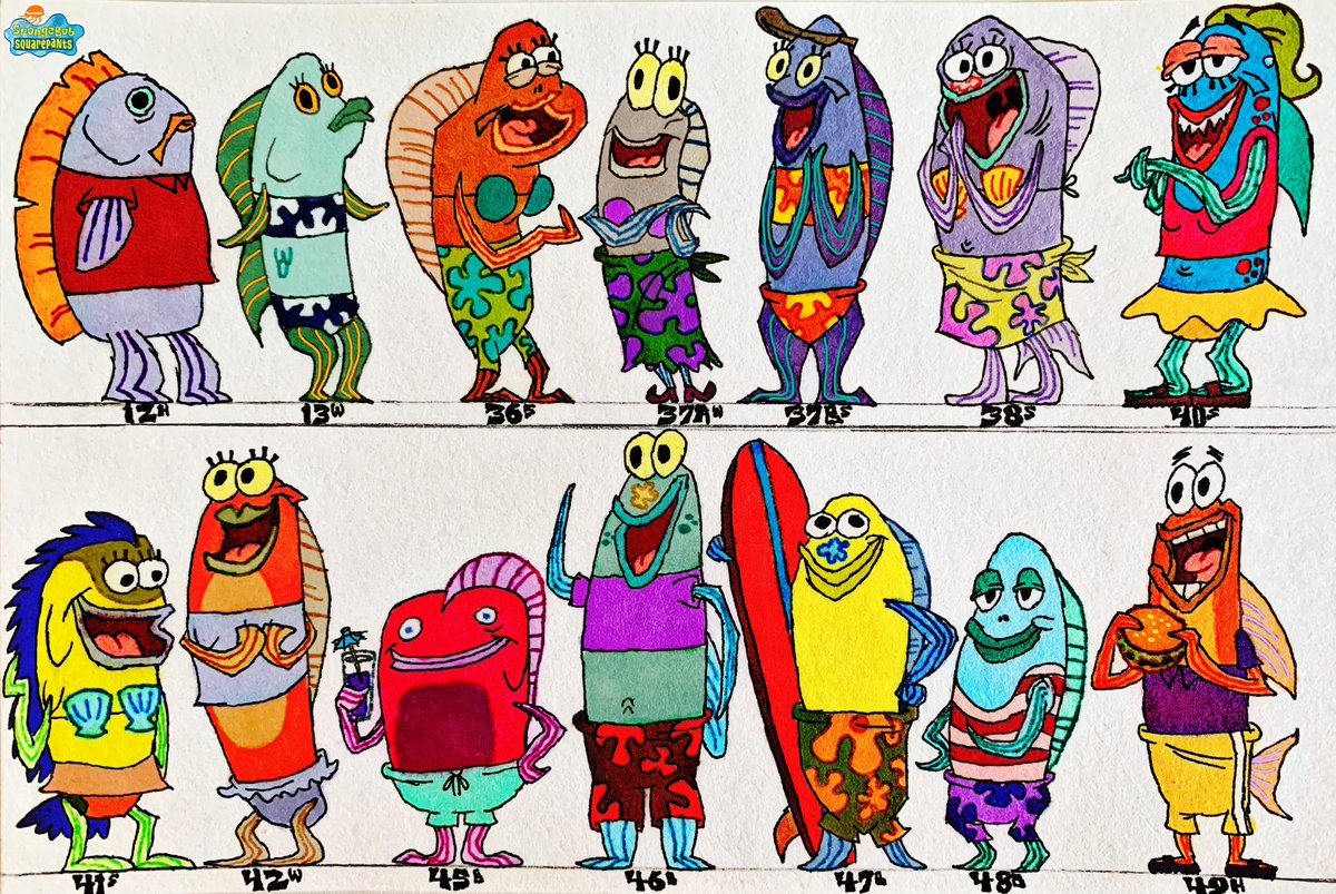 duda_wilson's tweet photo. @SpongeBob @ArtofSpongebob @DailyNickNews @NickAnimation @Vailskibum94 @UltimateSB101 Goo Lagoon Parents/Siblings #Incidental #BackgroundCharacters #BikiniBottom #Families #GooLagoon #beach #BeachLife https://t.co/3XN9OA36JX