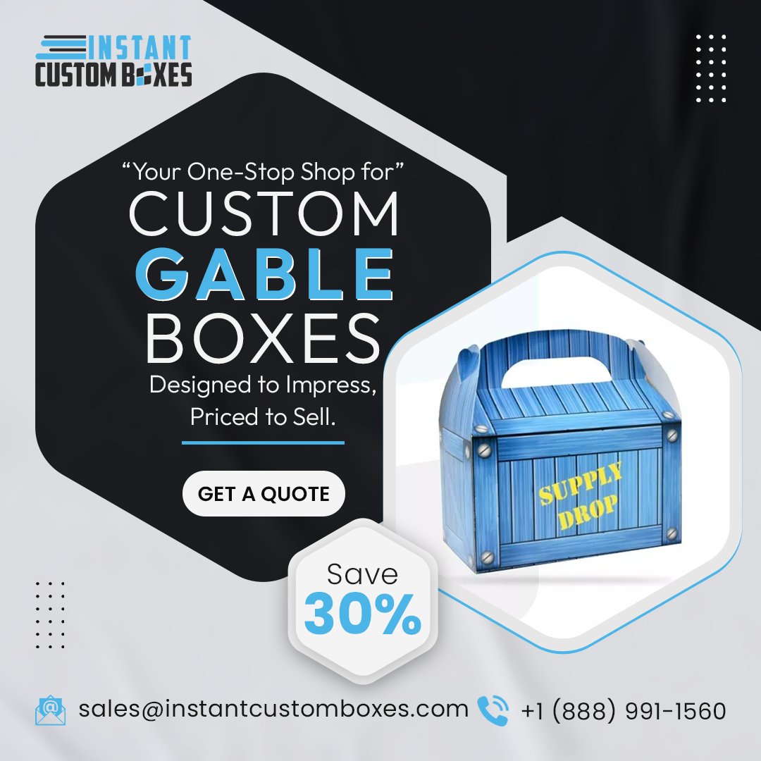 samson_oli51326's tweet image. ✨𝗬𝗼𝘂𝗿 𝗢𝗻𝗲-𝗦𝘁𝗼𝗽 𝗦𝗵𝗼𝗽 𝗳𝗼𝗿 𝗖𝘂𝘀𝘁𝗼𝗺 𝗚𝗮𝗯𝗹𝗲 𝗕𝗼𝘅𝗲𝘀 ✨
More Info : instantcustomboxes.com/custom-gable-b…
sales@instantcustomboxes.com          
+1 (888) 991-1560
#CustomGableBoxes #PackagingSolutions #Branding #EcommercePackaging #RetailPackaging