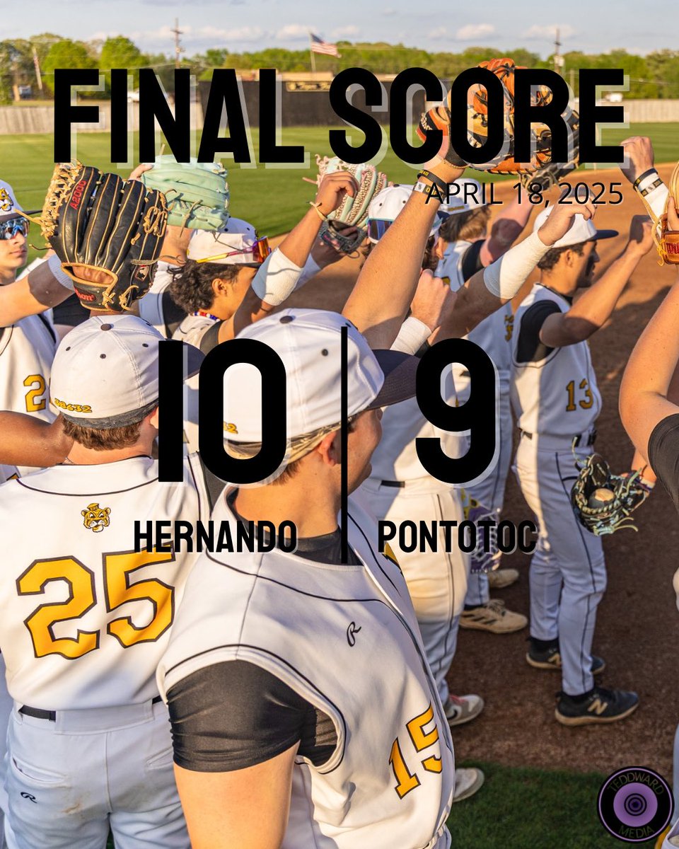 HHSTigerBSBL's tweet image. Tigers win in walk off fashion 10-9! We will be at home next Friday for round 1 of the 7A MHSAA Playoffs against the Clinton Arrows! #1LD