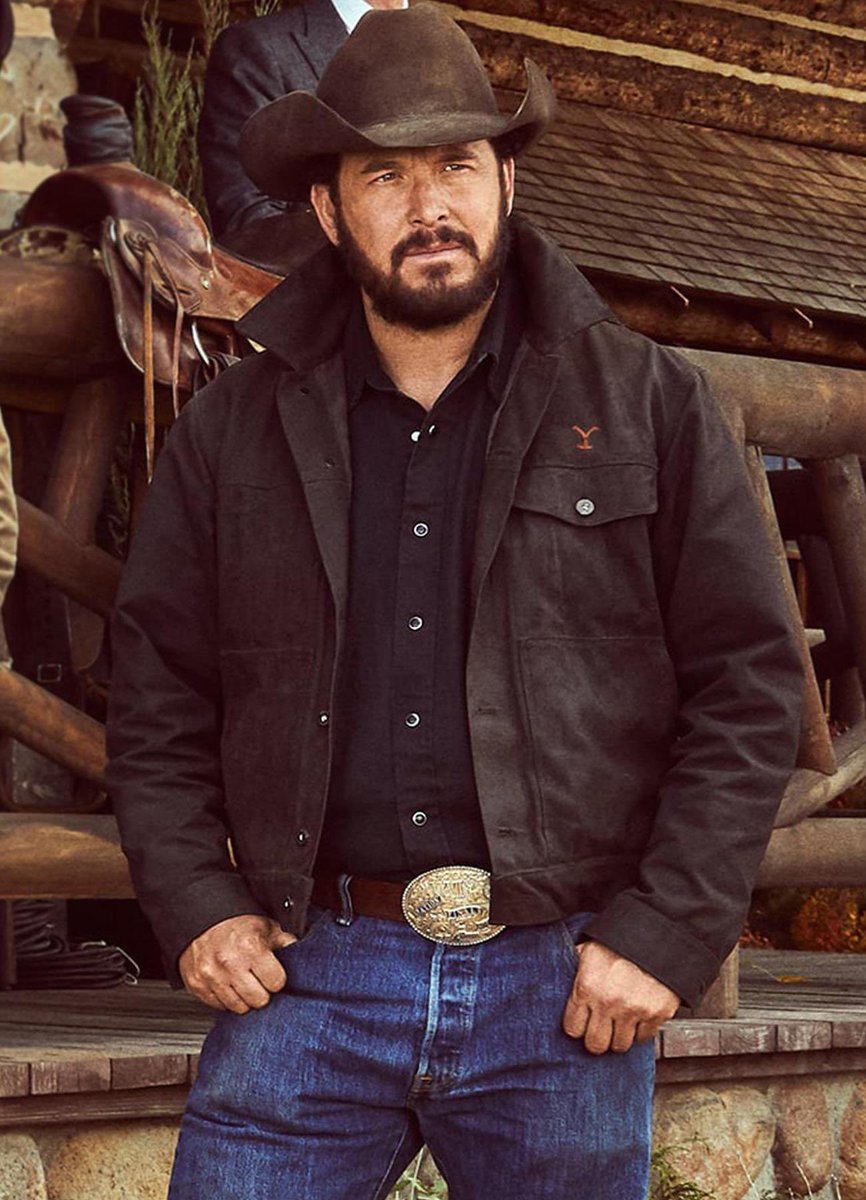 wrestlingware's tweet photo. Bron breakker looks like he belongs on Yellowstone #WrestleMania https://t.co/zKiM0LHQhp