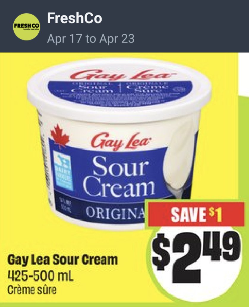 PGK_Keychains's tweet photo. 📢  Hot Deals in Barrie! 🔥 at FreshCo

🔻 TOSTITOS CHIPS $2.99 at #FreshCo

🥩 Eye of Round Roast BEEF $4.88/lb (10.76/kg)

🍇 GRAPES $1.49/lb (3.28/kg)

🐄 SOUR CREAM 500ml $2.49

Thu Apr 17 - Wed Apr 23

#Barrie #Orillia #DealsInBarrie @Tostitos #Easter2025 #Easter🐰 https://t.co/vlQuTvP5qN