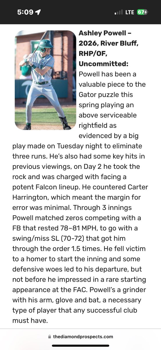 Thank you diamond prospects for the write up! 
<a href="/diamondprospect/">Diamond Prospects</a> 
<a href="/MarkBonnette/">Mark Bonnette</a>