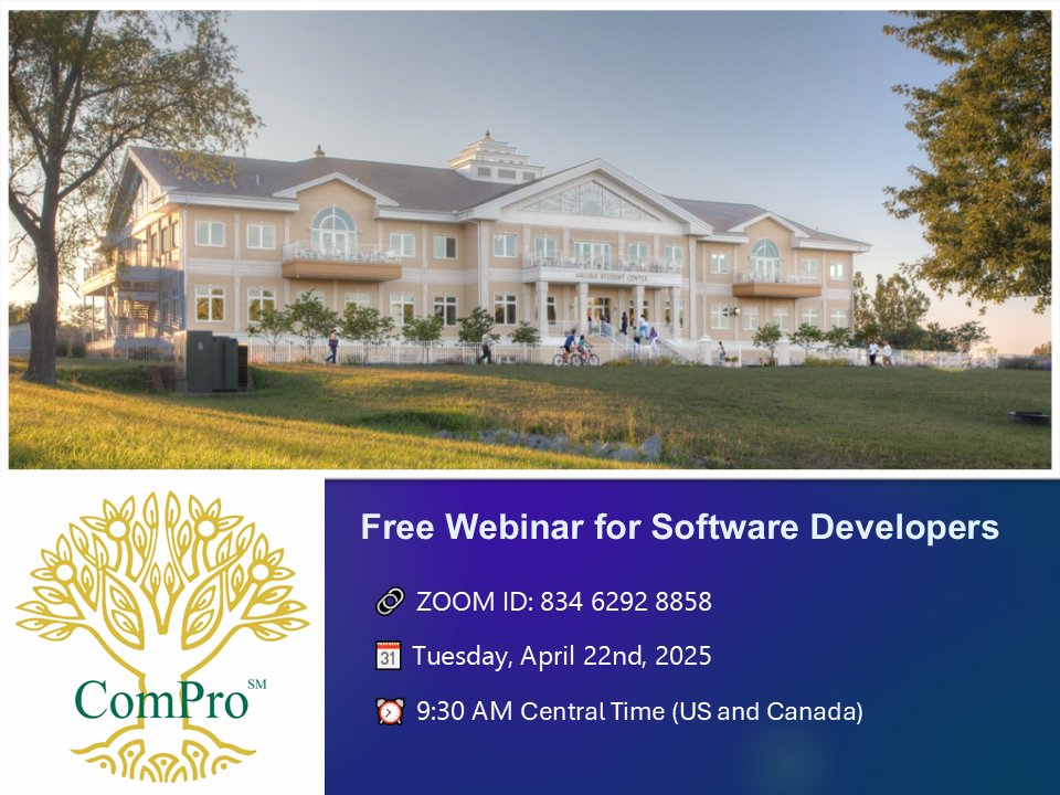 miu_mscs's tweet image. Melissa McDowell, Director of Admissions for our MS in Computer Science program, is presenting a Zoom webinar for software developers worldwide! 🌍
📌 Topics covered:
MS Program Overview
AI integration into our courses
Career Opportunities in the U.S. through Paid Practicum