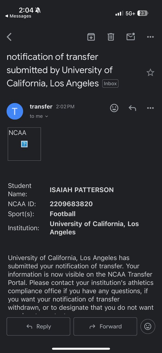 Isaiah Patterson tweet media