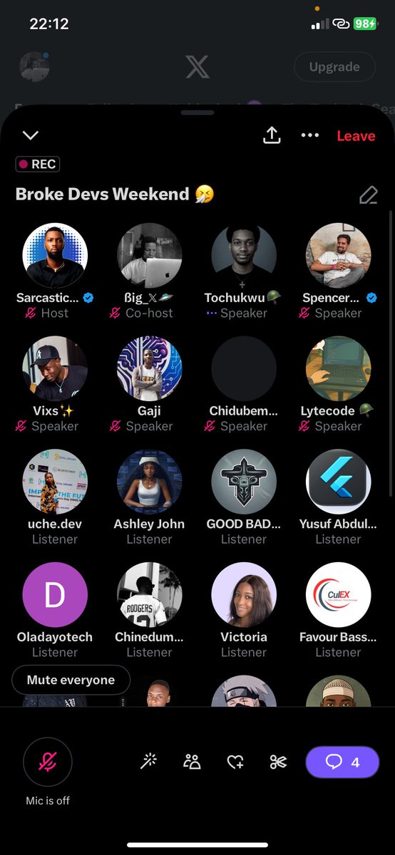 Eche_codes's tweet image. Day 100 0f #100DaysOfCodeAndDesign with the Sarcastic Geeks Trybe
@SarcasticGeek4u
We did it !!
Day 100.
What next ??