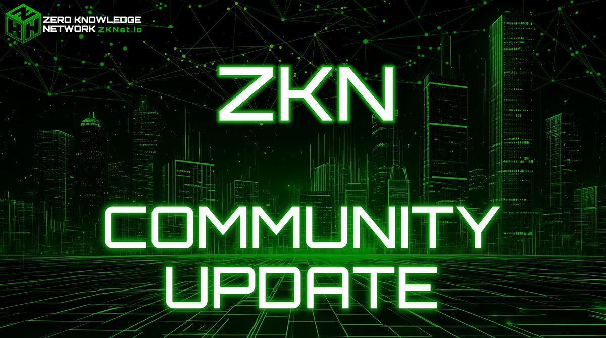 𝐙𝐊𝐍 𝐂𝐨𝐦𝐦𝐮𝐧𝐢𝐭𝐲 𝐔𝐩𝐝𝐚𝐭𝐞 𝟐𝟎𝟐𝟓-𝟎𝟒-𝟏𝟖

Momentum is building in our beta program as we outline our token‑distribution plans and invite your perspective on why privacy matters in today’s evolving crypto landscape.

➡️ 𝐙𝐊𝐍 𝐁𝐞𝐭𝐚 𝐏𝐫𝐨𝐠𝐫𝐚𝐦: 𝐍𝐞𝐱𝐭