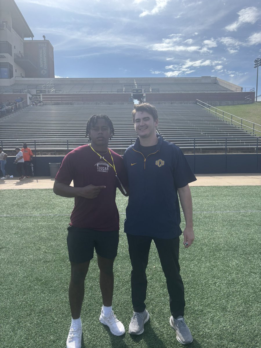 Caron Richardson (@caron_dook) on Twitter photo Had a great time and experience at the <a href="/ucobronchofb/">UCO Football</a> spring game and had a great time listening and talking to <a href="/CoachEkern/">Hayden Ekern</a>.Thank you for the invite <a href="/Rick6Roberts/">Rick Roberts</a> Had a great time and experience at the <a href="/ucobronchofb/">UCO Football</a> spring game and had a great time listening and talking to <a href="/CoachEkern/">Hayden Ekern</a>.Thank you for the invite <a href="/Rick6Roberts/">Rick Roberts</a>