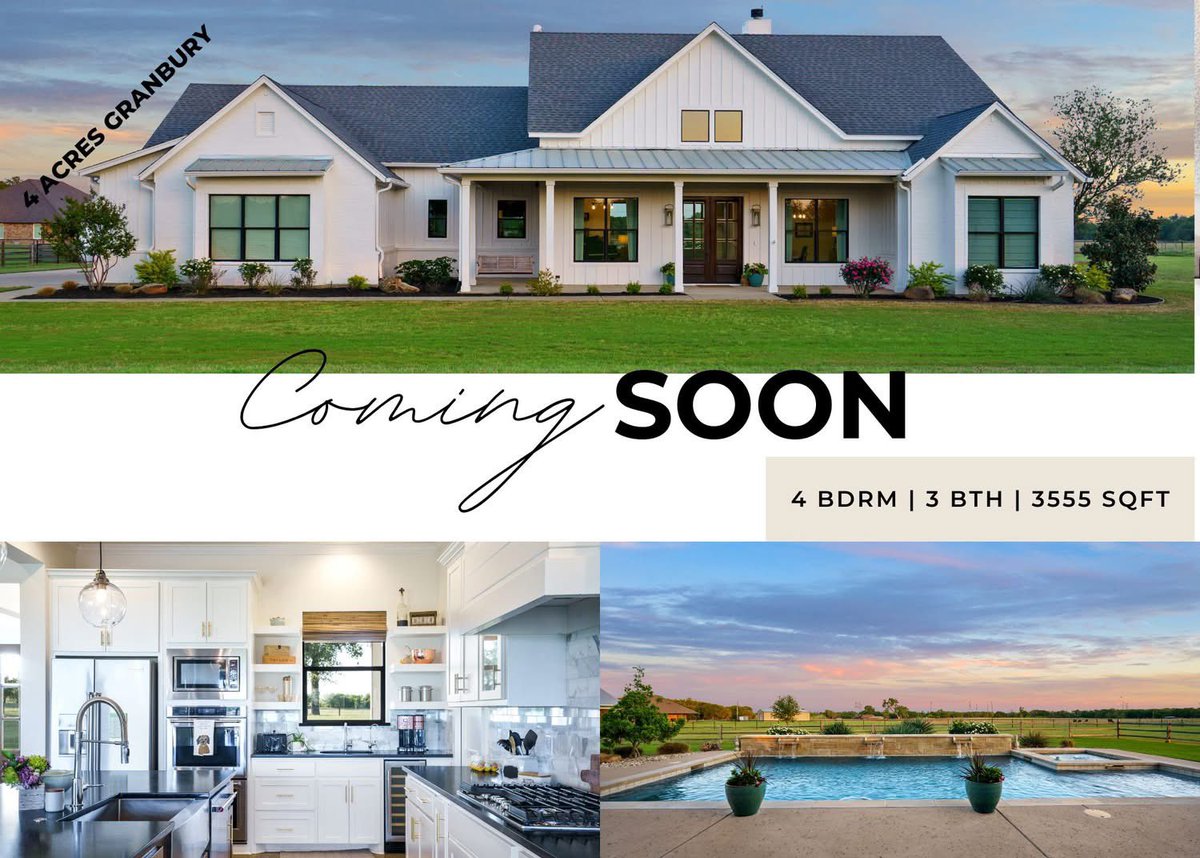 stephgarner's tweet photo. “Coming Soon” Granbury, TX https://t.co/VOlV8u0c5V