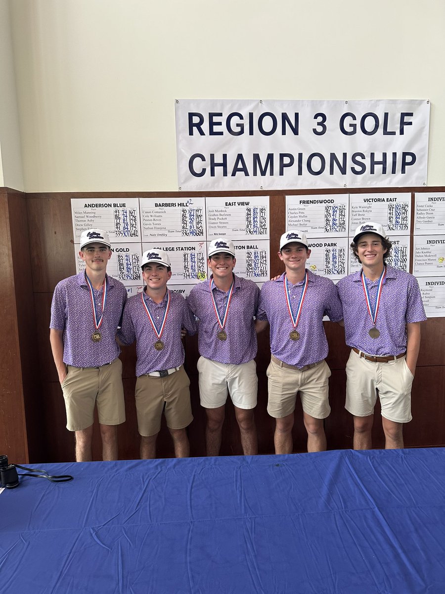 CSHSMGolf1's tweet photo. COUGS WIN!
Congrats to these 5 guys for qualifying for state with a 3rd place finish and a 2 day score of 638! https://t.co/zJwaoVzy6G
