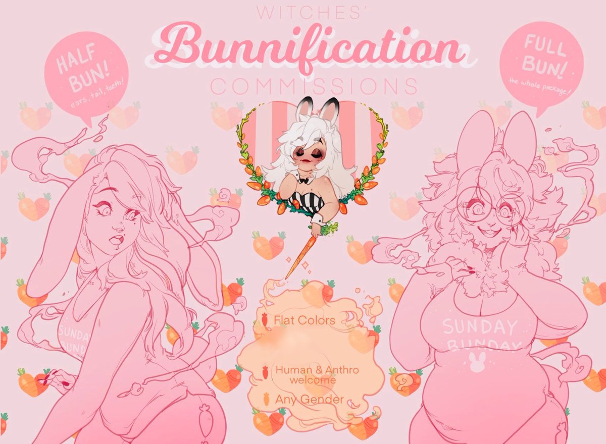「 BUN COMMS Flat 220 • Open through 4/25H」|☾ WITCH ☾のイラスト