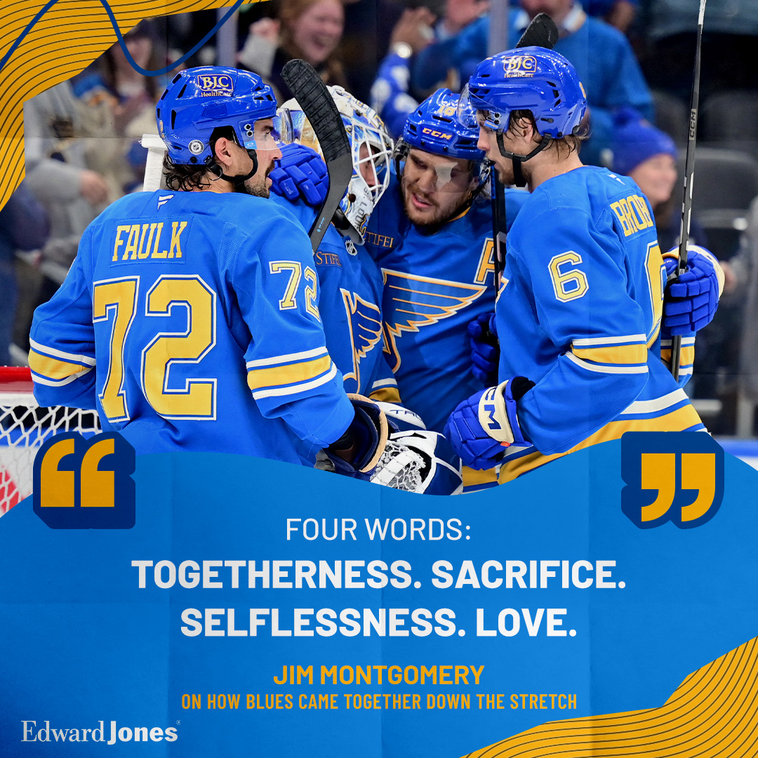 St. Louis Blues (@stlouisblues) on Twitter photo Monty knows best. Monty knows best.