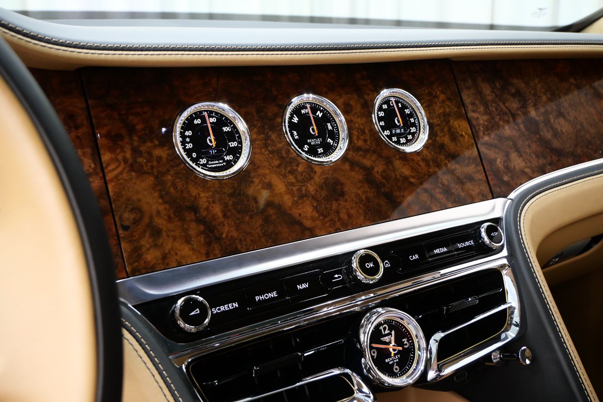 Effortlessly elegant, undeniably Bentley. 💎
This 2022 Flying Spur Hybrid in Glacier White with a Camel leather interior is luxury that whispers—until you hit the throttle.

#FlyingSpurHybrid #BentleyLuxury #HybridPower #DrivenToImpress 

🔗: bit.ly/4cL0tQO