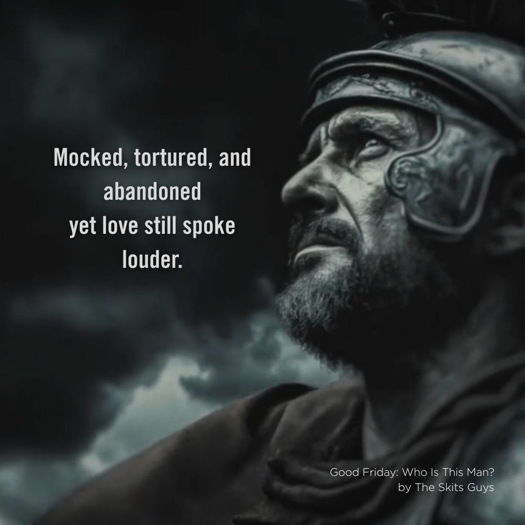 skitguys's tweet photo. Mocked, tortured, and abandoned—yet love still spoke louder. https://t.co/zWCDCUMXCo
