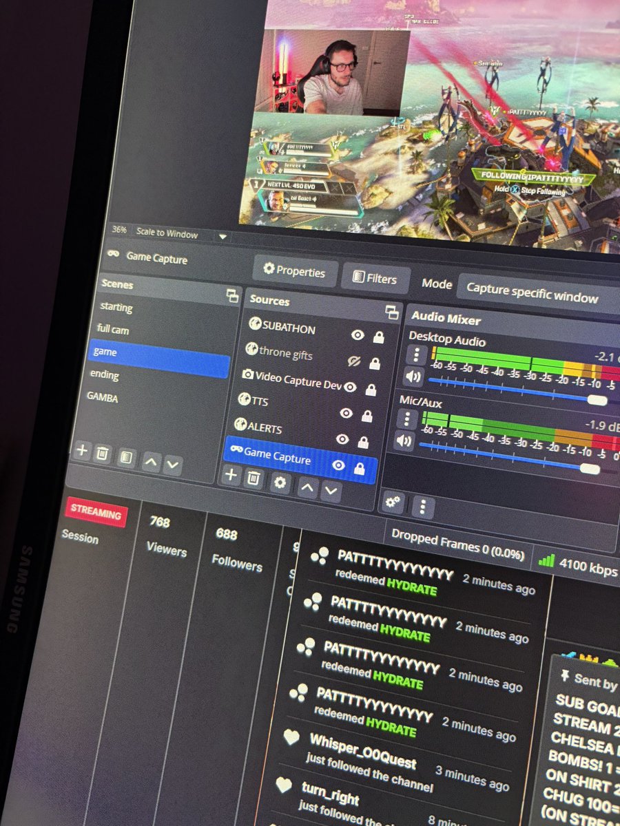 SPICYCAL7's tweet photo. Happy Saturday @KickCommunity 💚 never thought we’d have over 700 legends come in! Feeling blessed! 🔥see you all again tonight!! Who else is streaming?!  😎😎 https://t.co/3mRp0EV1FO