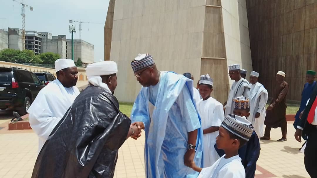 TahirTalba's tweet photo. With the REGISTRAR GENERAL OF THE CORPORATE AFFAIRS COMMISION CAC, ISHAQ MAGAJI ESQ.

AT HIS WEDDING TODAY AT THE NATIONAL MOSQUE https://t.co/exkm59p4MM