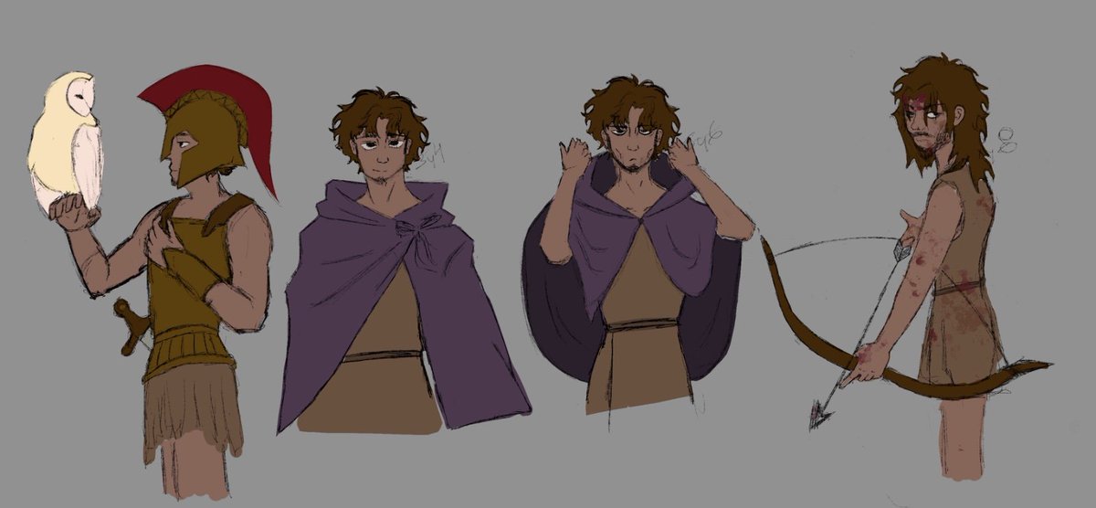 ahiru_catt's tweet photo. Bocetos de Atino y Odiseo para Epic

#boceto #WIP #epicthemusical #odiseo #art #digitalart https://t.co/8K3pfjG0kB