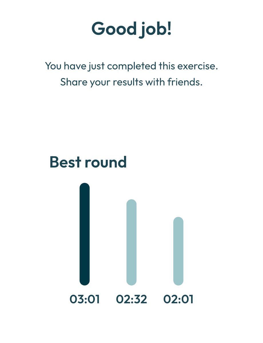 official_emma_b's tweet photo. Made it to 3 minutes! #breathwork #WimHoff https://t.co/Ur9d3tfiGD