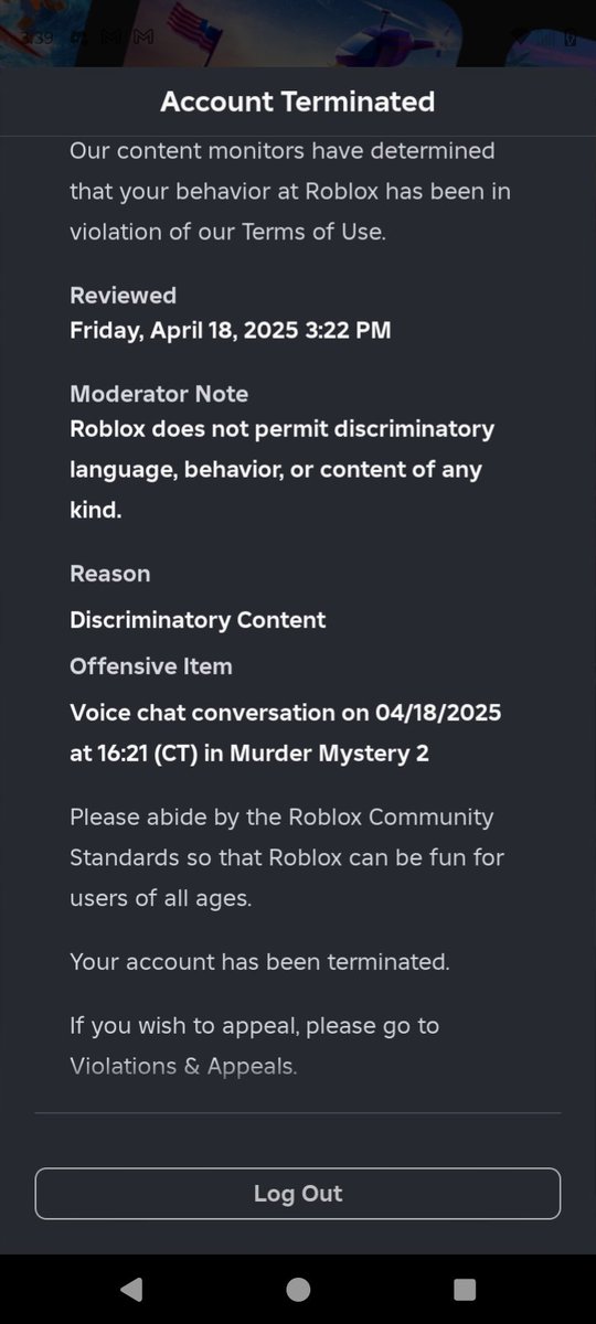 What The Hell i got terminated