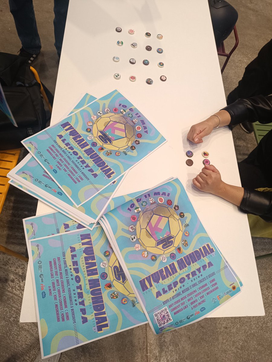 CommunityRightG's tweet photo. KYPSELI MUNDIAL 2025.

Premier festival communautaire de football et de culture en Grèce (deuxième édition).

Le tirage au sort des équipes de football a eu lieu ce mercredi 16 avril.

Le calendrier des matchs est désormais connu.

Date : 10 et 11 mai 2025 https://t.co/F7qdPHRaia