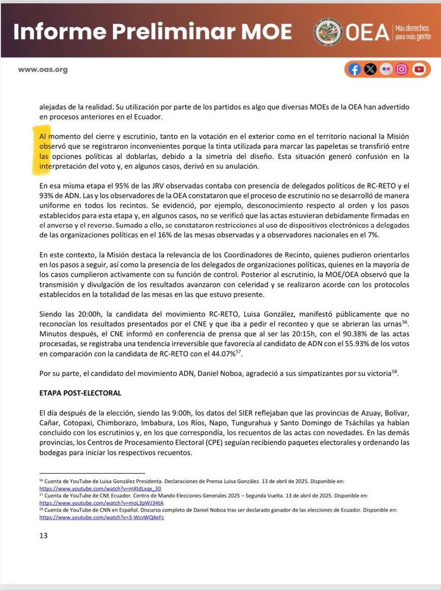 Rafael Correa tweet media