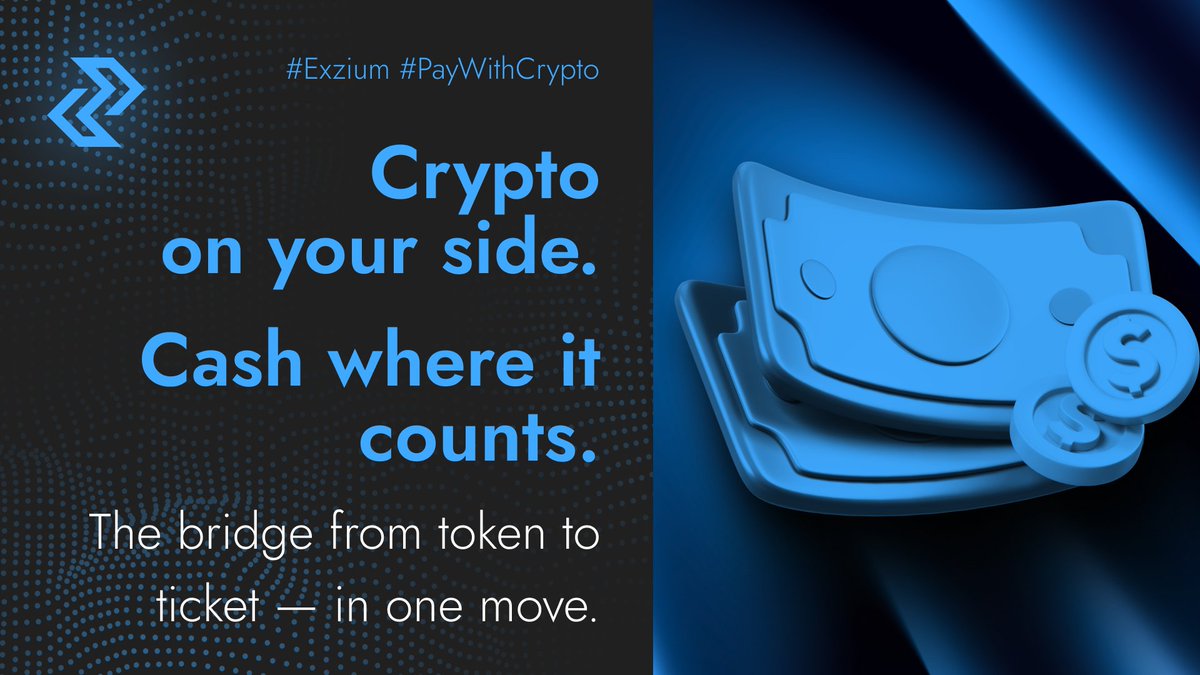 exziumswap's tweet image. The language of money is speed. 🏃‍♂️
#Exzium #FlowMatters