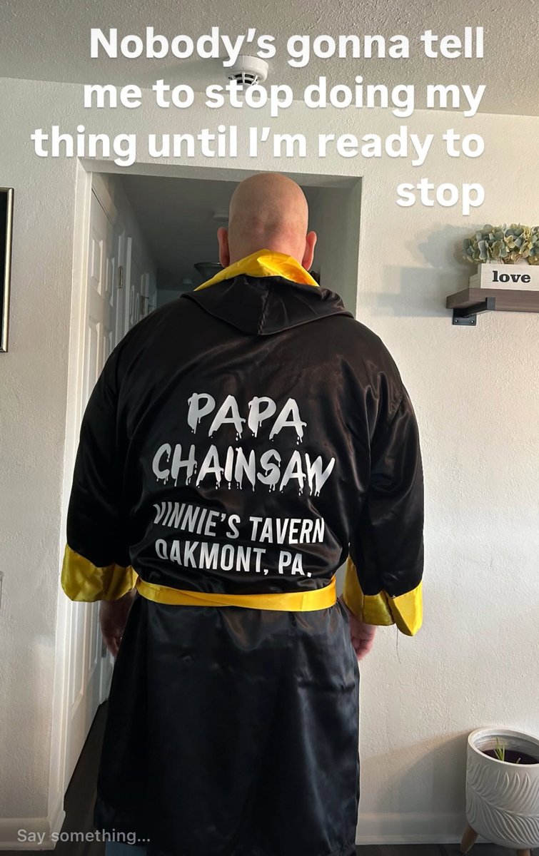 brawler54's tweet photo. Nobody’s gonna tell me to stop doing my thing I’ll decide when it’s over https://t.co/RKuf4uDqdf