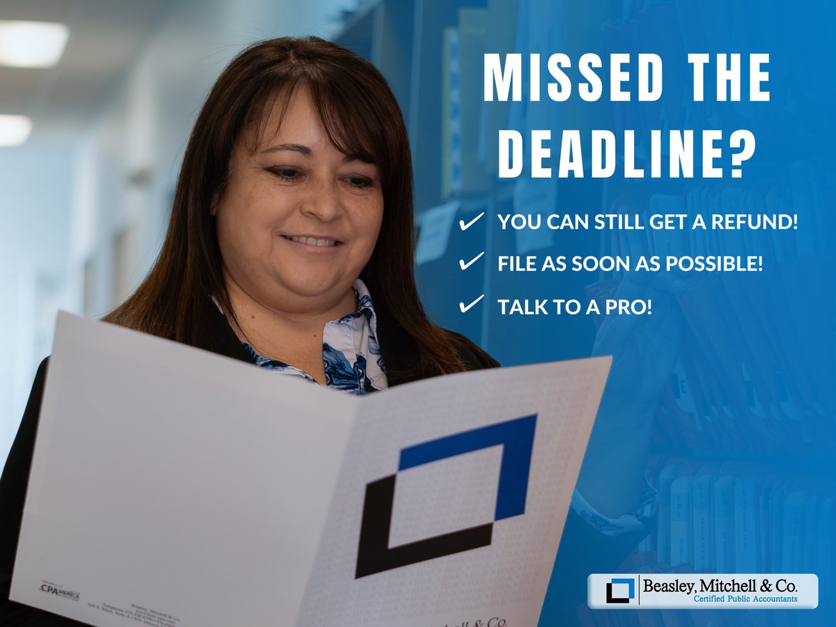 BeasleyMitchell's tweet photo. It’s never too late to fix your finances!

#nmtrue #taxseason2025 #epstrong https://t.co/1ClASjXiZE