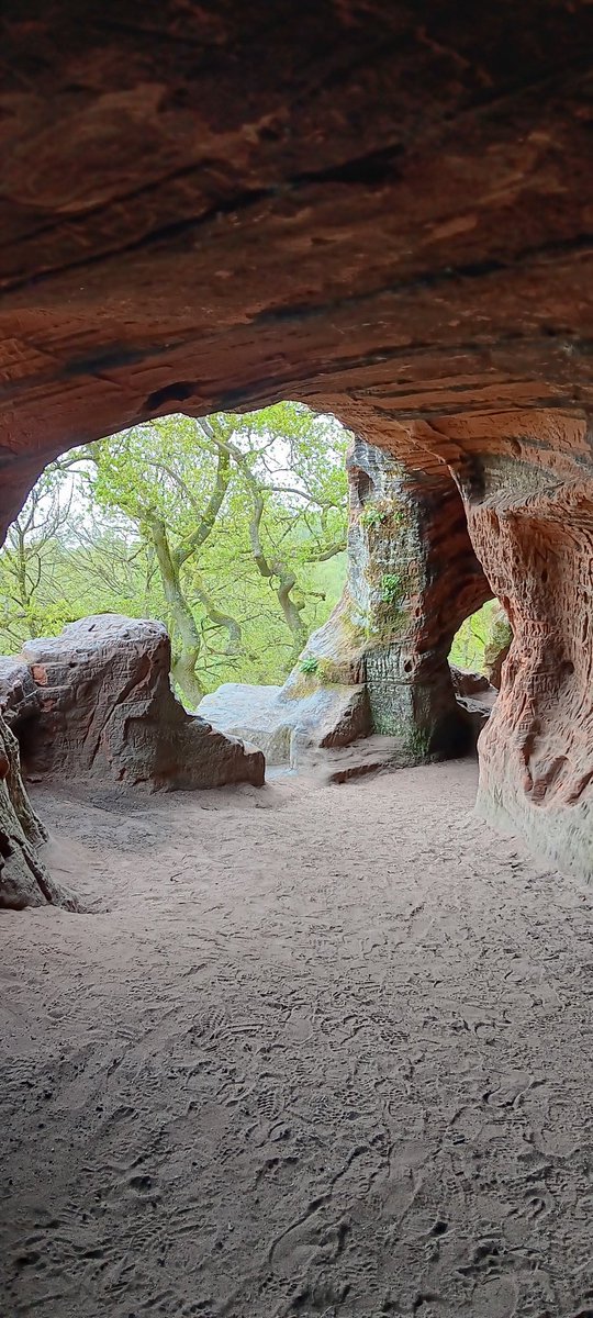 Nanny's Cave, Kinver rock houses, Worcestershire #NaturePhotography