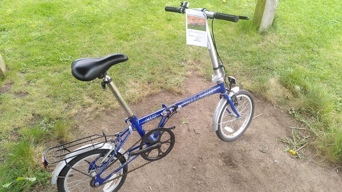 WheelyActive's tweet photo. Next "Bike of the Day" for The Big Wheely Active Bike Sale is here.

At £50 this pre-loved Freelander City single speed fold up is great for the caravan or camper. Great for those little rides for essentials.

Lot's more on offer + free ☕️ for a £10 spend. 🐰 https://t.co/Y7nRHY3GmK