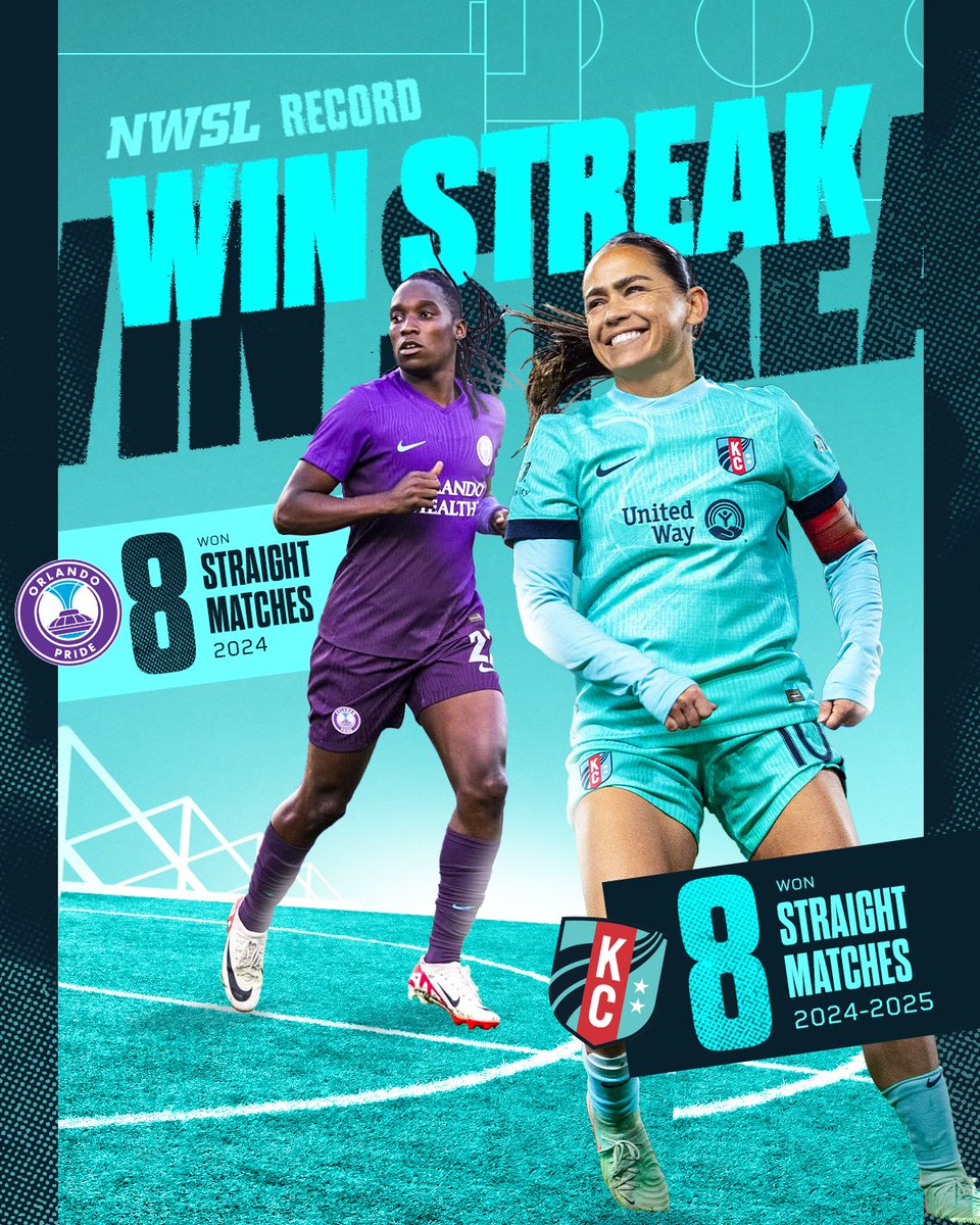 History on the line 👀

Our chance to break the <a href="/NWSL/">National Women’s Soccer League</a> win streak record tomorrow 👏