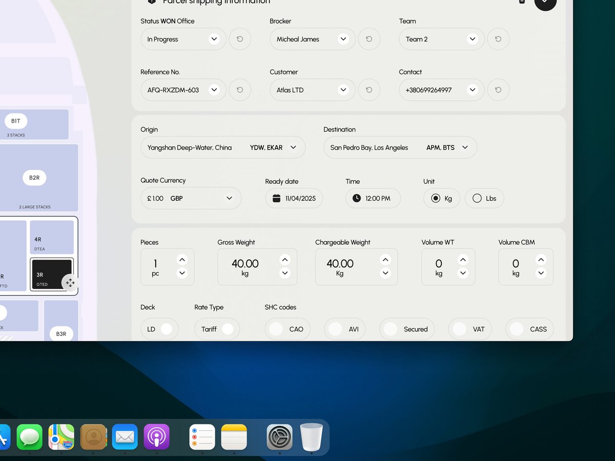 Jerrie_UX's tweet photo. Ever made a Dashboard to track shipping of cargos internationally? 🤔👨🏻‍🍳

Happy Good Friday
Redesigned this dashboard inspired by @Rondesignlab 🚀

#dashboard #UIUX https://t.co/tnxGzhFyX0