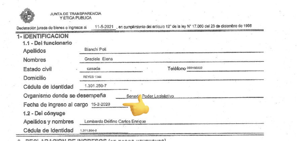 AlfTuitea's tweet photo. Además de compartir fake, la senadora senadora blanca Graciela Bianchi @gbianchi404 hace milagro con sus propiedades.

Estación Capurro pasó de valer 9 millones a 22,5 millones de un año a otro, según su declaración jurada. https://t.co/zugXFsib5q