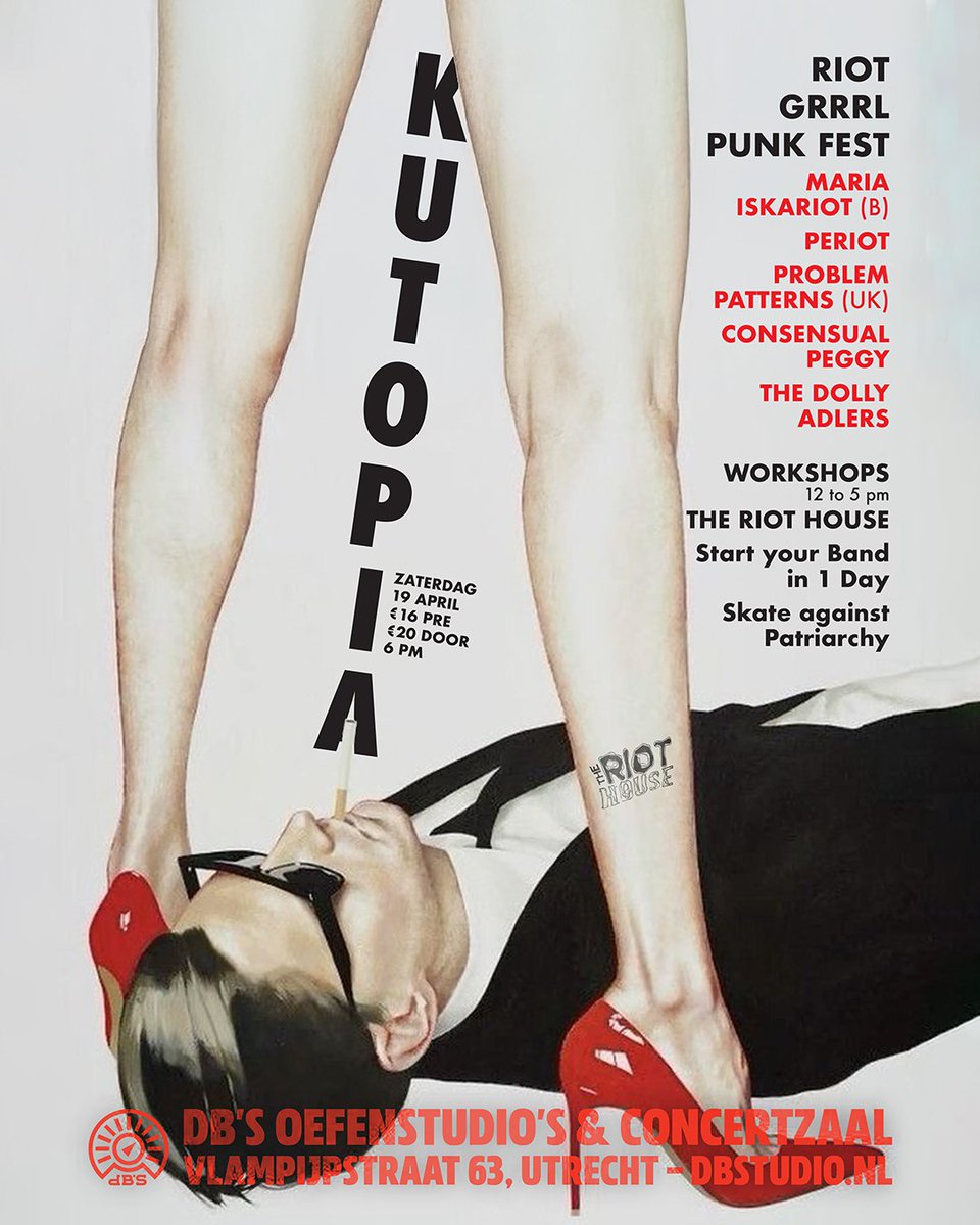 Riot Grrrll Punk <a href="/dbs_utrecht/">dB's</a>