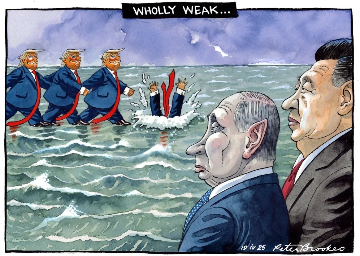 Political Cartoon (@cartoon4sale) on Twitter photo Peter Brookes <a href="/BrookesTimes/">Peter Brookes</a> on #Trump #TrumpTariffs #TrumpIsARussianAsset #Putin #XiJinping #Easter <a href="/thetimes/">The Times and The Sunday Times</a> – political cartoon gallery in London original-political-cartoon.com Peter Brookes <a href="/BrookesTimes/">Peter Brookes</a> on #Trump #TrumpTariffs #TrumpIsARussianAsset #Putin #XiJinping #Easter <a href="/thetimes/">The Times and The Sunday Times</a> – political cartoon gallery in London original-political-cartoon.com