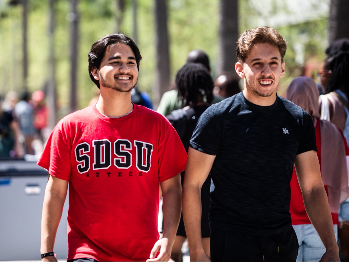 SDSU has over 700 scholarship opportunities to support our students’ educational goals! Once students are admitted and complete their Intent to Enroll, they may log into Aztec Scholarships. Visit sacd.sdsu.edu/financial-aid/… for more information.

#SDSU #Scholarships #SanDiegoState
