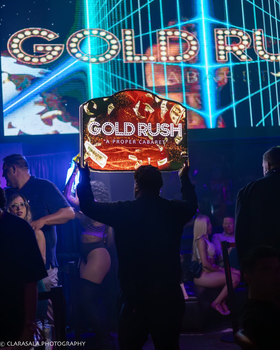 Bottles ready to pop and outfits ready to drop. We’ll save you a spot if you reserve at GoldRushCabaret.com 😉