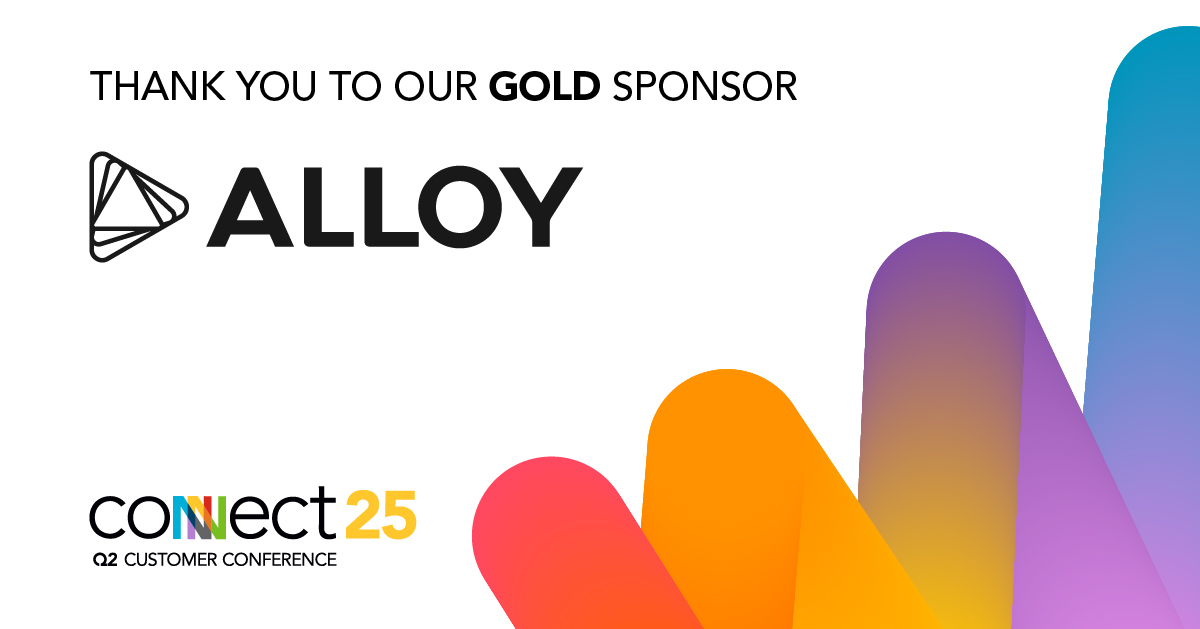 Say hello to our next #CONNECT25 sponsor… <a href="/usealloy/">Alloy</a>! 🔐

Alloy provides an end-to-end platform that helps FIs and fintechs make smarter, automated decisions across onboarding, fraud &amp; AML monitoring, and credit underwriting. 💡

🔗 bit.ly/4joUZNs

#Q2CONNECT #Alloy