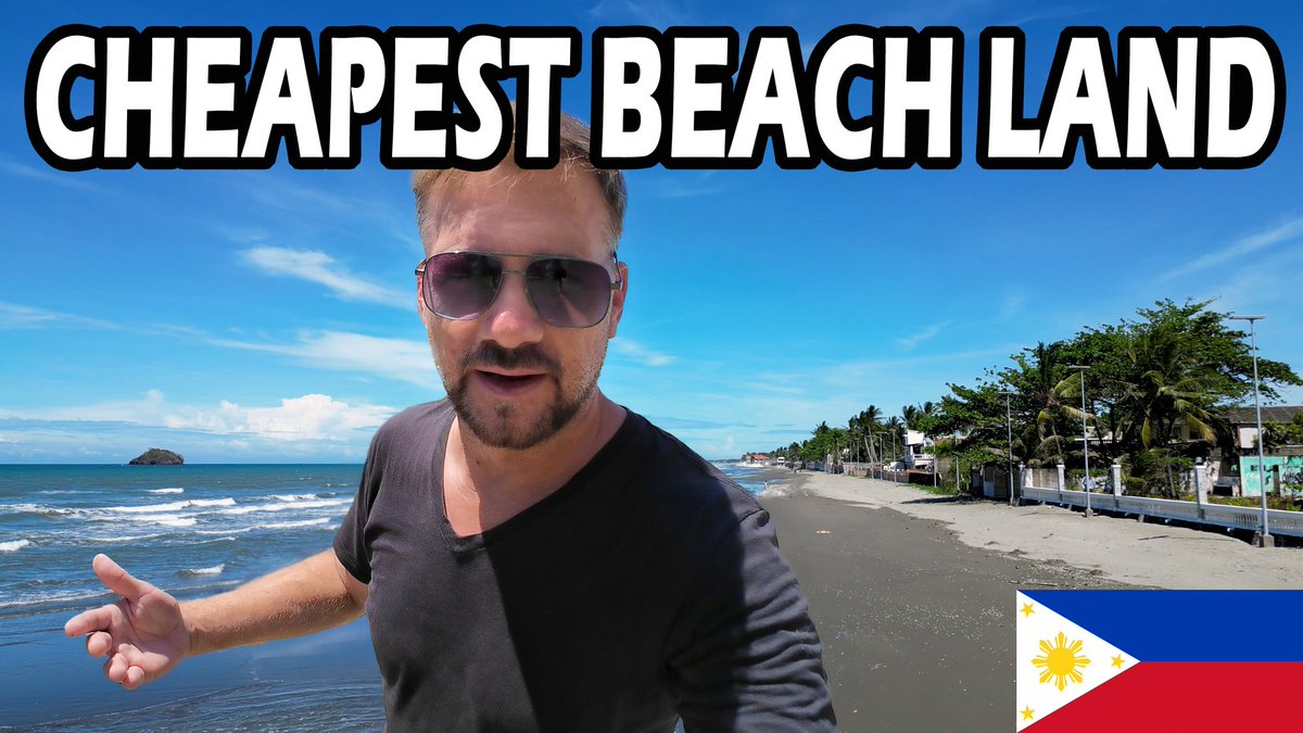 ThatPhilippines's tweet image. I've Found The CHEAPEST Beach Land in the City in Philippines!🇵🇭 

See full video in my channel: That Philippines Life 

Like and Subscribe👍 
Much Appreciated!

#BeachLand #goodfinds #greatdeals #Philippines #Expat #Expatlife #thatphilippineslife