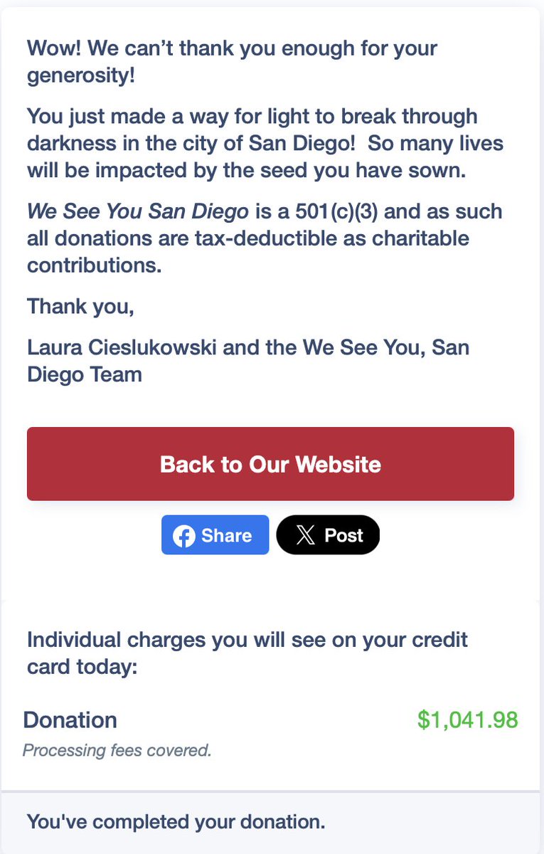 MandateCoins's tweet photo. 🙌Here’s the thank-you note we received from @weseeyousd after our first donation from $REZ coin. 💌 🕊️
This is just the beginning. We’re proving that meme coins can make a real impact.
Let’s keep the momentum going. 🚀
#CryptoForGood #Solana #MemeWithAMission #REZcoin #PumpFun #WeSeeYouSD