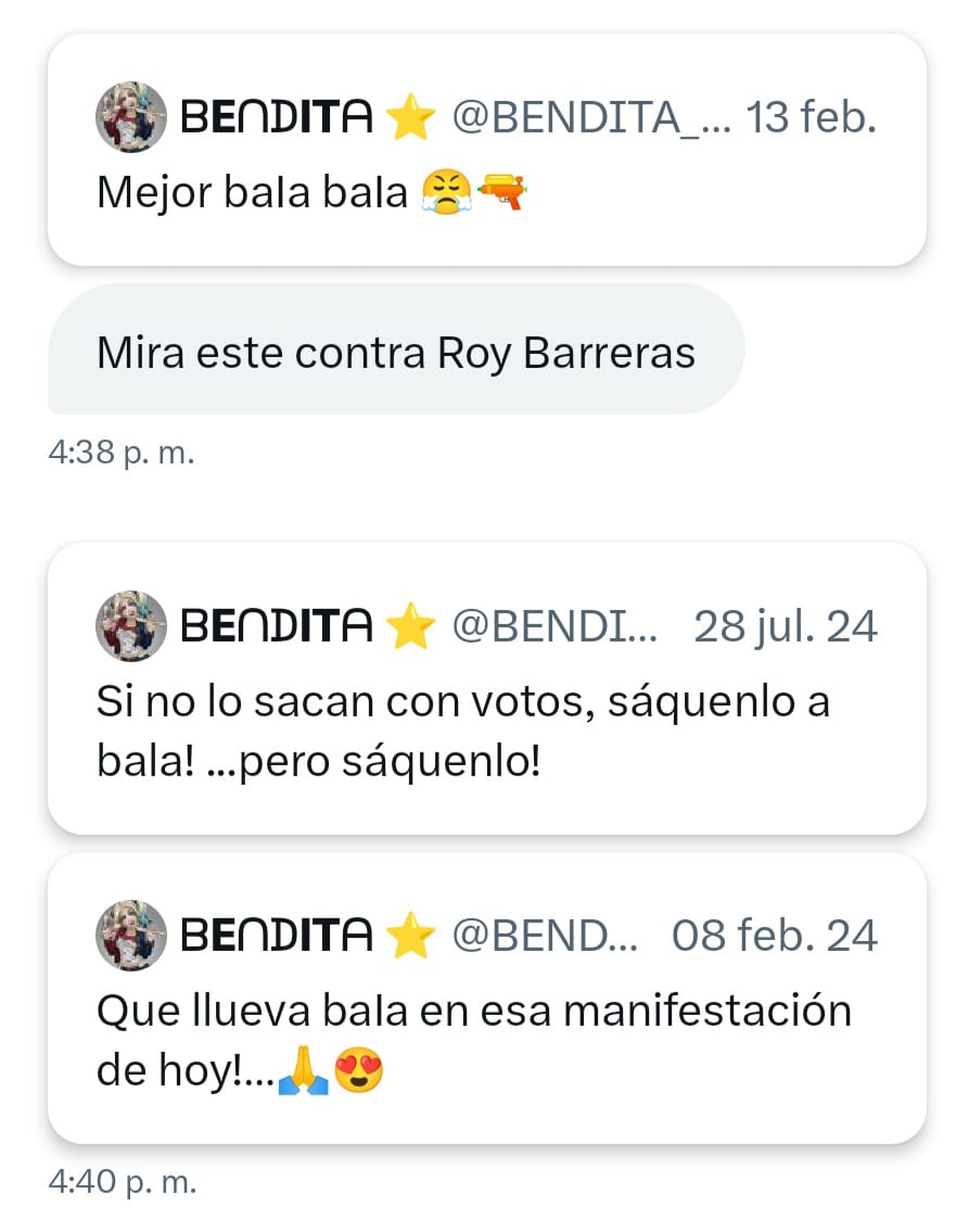 GRUPO AQUELARRE🗡️ (@aquelarre118) on Twitter photo Solicitamos a la <a href="/FiscaliaCol/">Fiscalía Colombia</a> y <a href="/CaiVirtual/">Centro Cibernético</a> que se tenga como pruebas los diferentes trinos de las cuentas que relacionamos en esta investigación, y que den inicio lo más pronto posible con las acciones contra el Delincuente y cómplices que promueven delitos a través de ese Solicitamos a la <a href="/FiscaliaCol/">Fiscalía Colombia</a> y <a href="/CaiVirtual/">Centro Cibernético</a> que se tenga como pruebas los diferentes trinos de las cuentas que relacionamos en esta investigación, y que den inicio lo más pronto posible con las acciones contra el Delincuente y cómplices que promueven delitos a través de ese