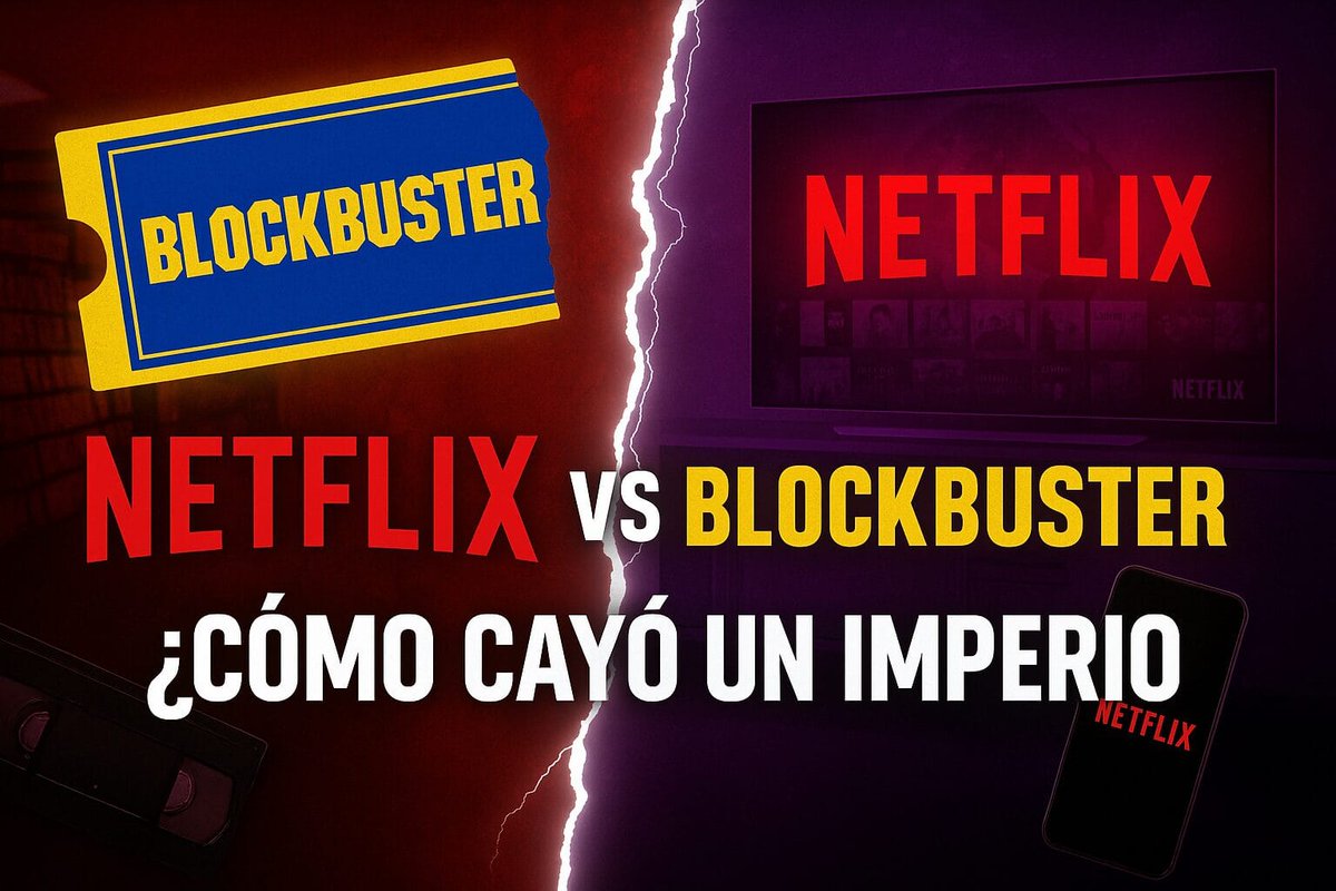 🎬 Netflix vs Blockbuster: La Batalla Empresarial que Cambió el Entretenimiento para Siempre -  cuentomania.net/%f0%9f%8e%ac-n…