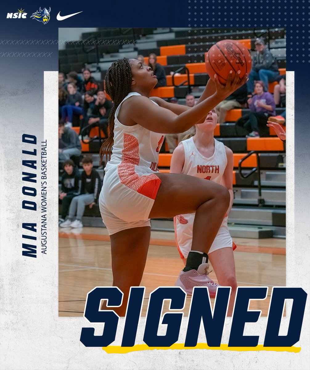 Official ✅ 

Welcome to the <a href="/GoAugie/">Augustana Vikings</a> family, <a href="/MiaDonald41/">mia donald</a>

#BuildingChampions