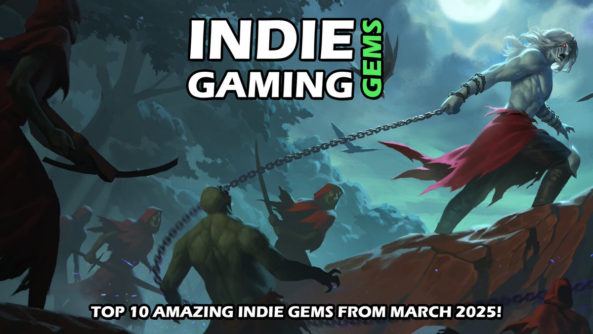 It's time for your monthly Indie Gaming Gems fix! Top 10 Games we have found.

youtu.be/7netYZGxgzc?si…

#indiegame #indiegames #indiegaminggems #hagensalley #xanderscramble