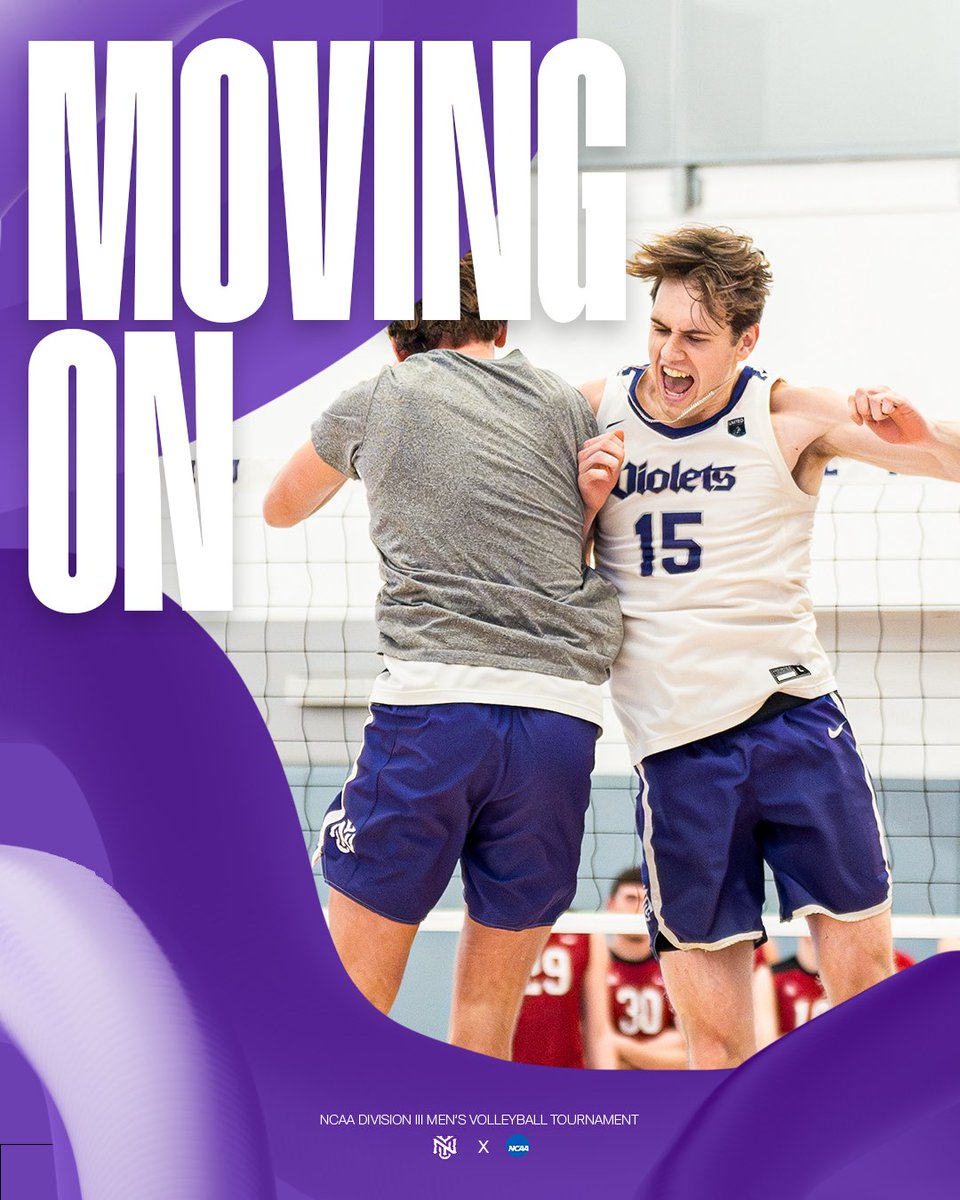 NYU Athletics (@nyuathletics) on Twitter photo We're on to Saturday
<a href="/NYUMensVolley/">NYU Men's Volleyball</a> makes it 26 in a row with a 3-0 win over Baruch in the first round of the NCAA Tournament
The Violets play at the Paulson Center on Saturday at 6:30 PM for a trip to the National Semi-Final! We're on to Saturday
<a href="/NYUMensVolley/">NYU Men's Volleyball</a> makes it 26 in a row with a 3-0 win over Baruch in the first round of the NCAA Tournament
The Violets play at the Paulson Center on Saturday at 6:30 PM for a trip to the National Semi-Final!