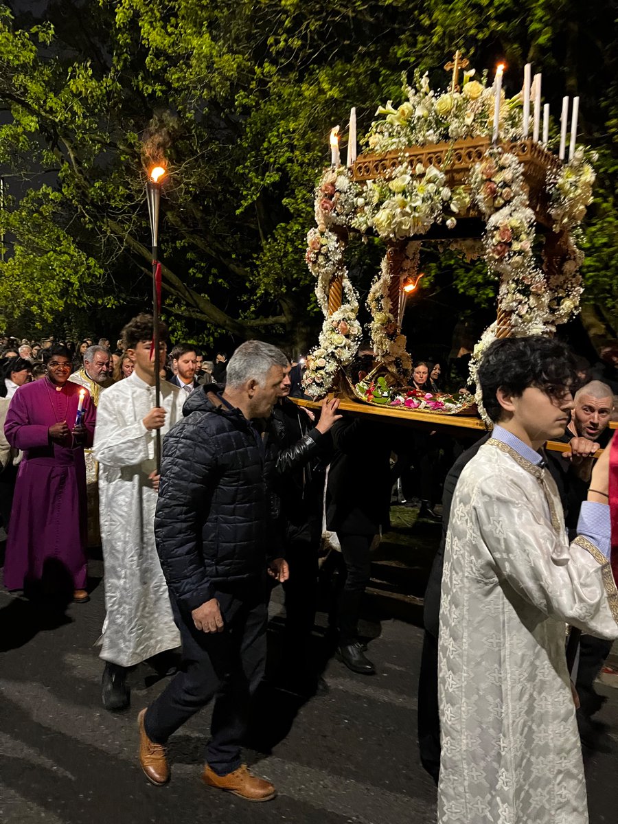 TheOutsider40's tweet photo. After three hours @StPaulsLondon it was good to join the St Katherine Greek Orthodox Church in their service of Lamentation and Holy Friday Procession. https://t.co/XHj1gylyon