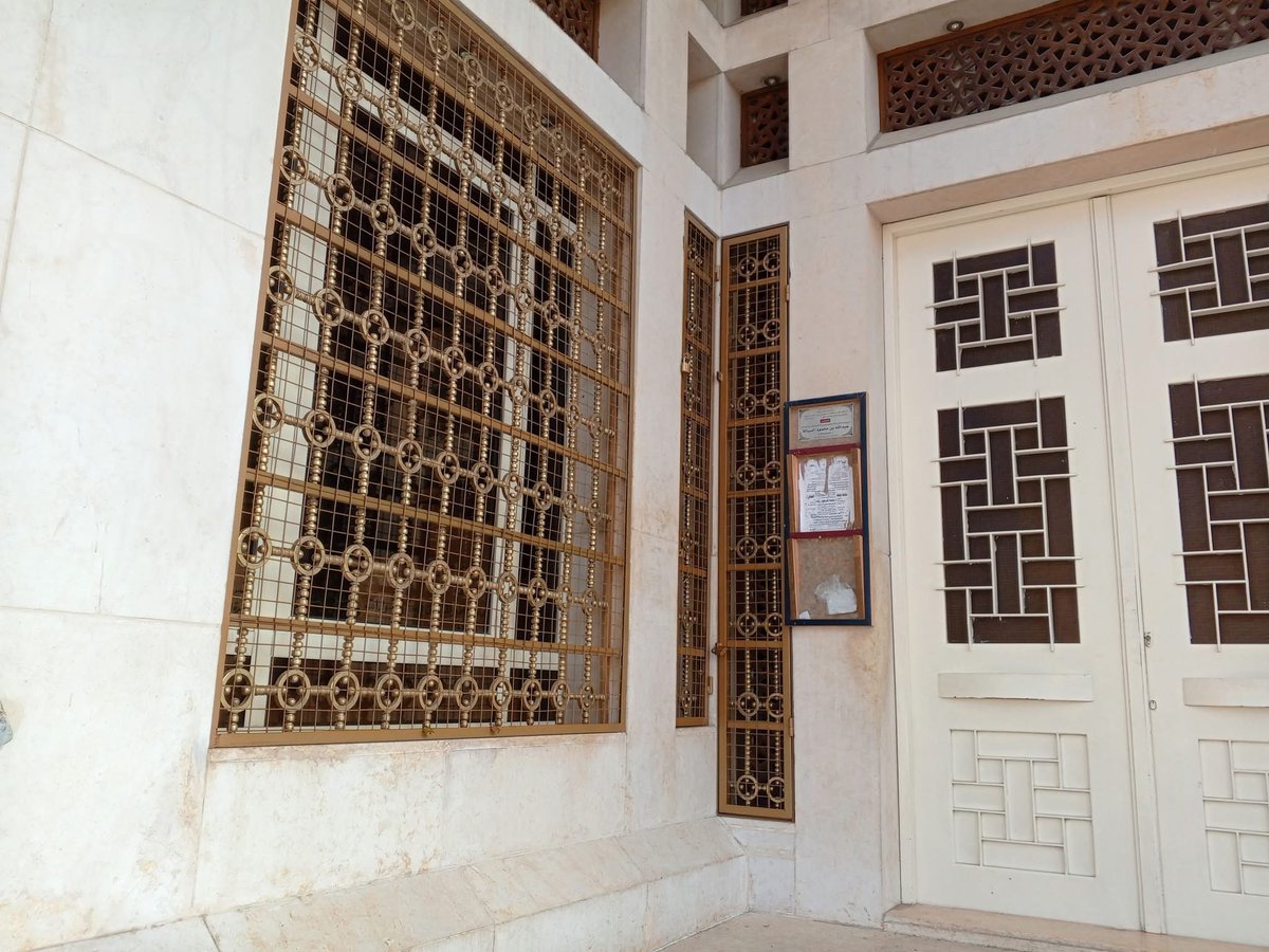 thefaqiir's tweet image. A recent photo of the resting place of the Muhaddith, Shaykh Badr al-Din al-Hassani, opposite the Bab al-Saghir Cemetery in Damascus.